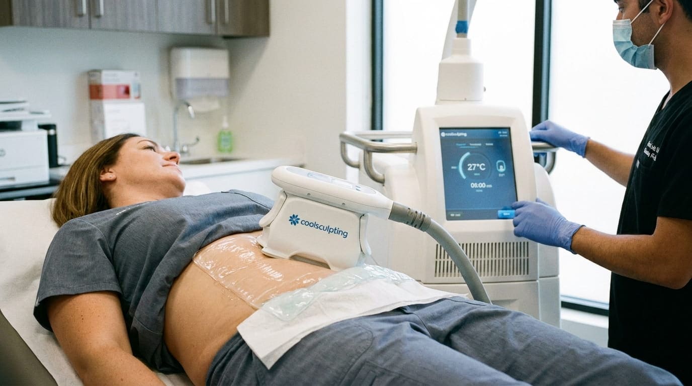 CoolSculpting am Bauch